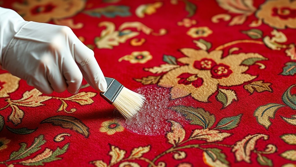 silk carpet pet cleanup