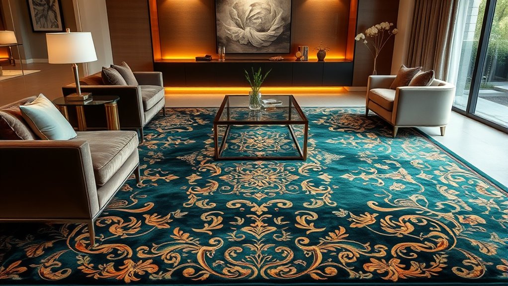 silk rug quality and fit