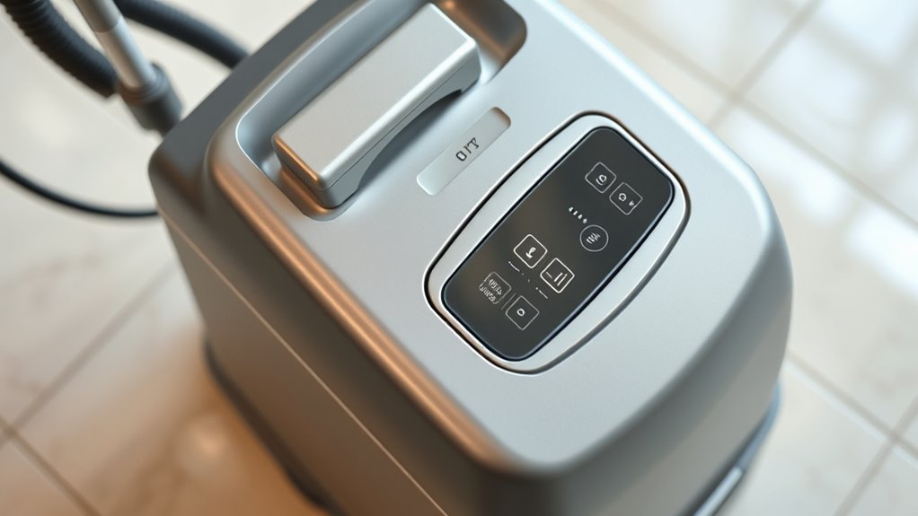 simple intuitive cleaning controls