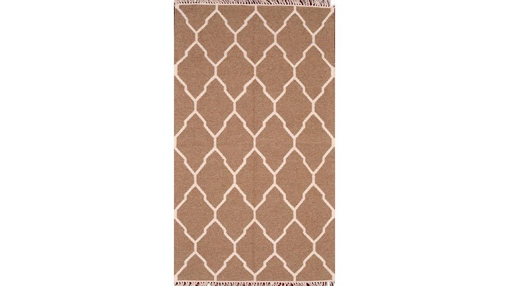 sitapur wool handloom dhurrie