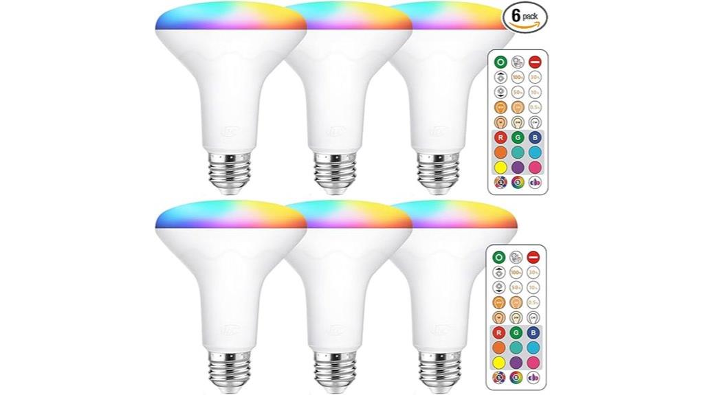 six pack led floodlights
