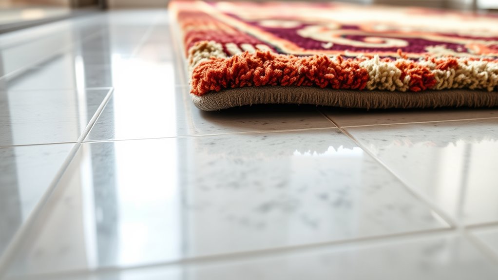 slip resistant safe customizable rug pad