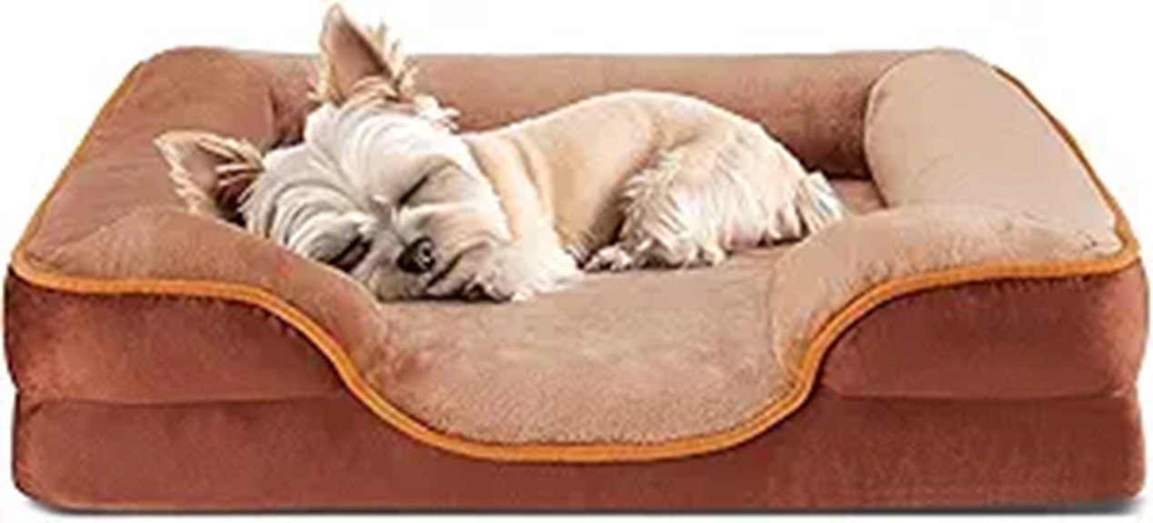 small dog orthopedic bed