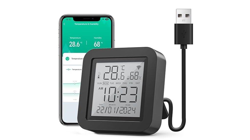 smart indoor temp humidity sensor
