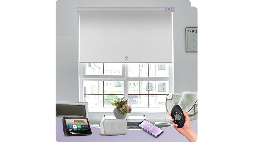 smart rechargeable blackout shades