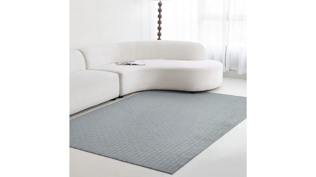 soft faux cashmere rug