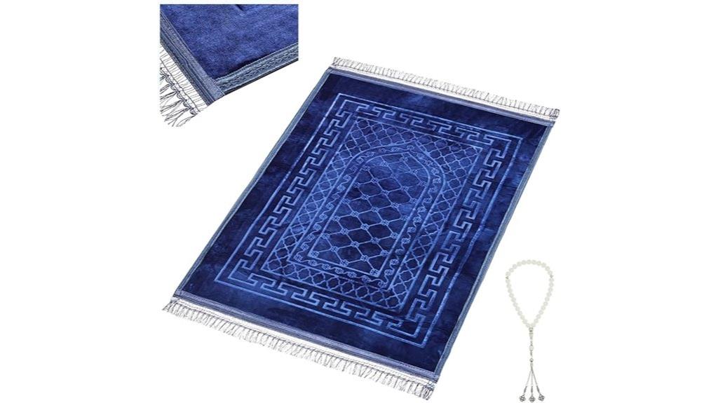 soft padded prayer rug