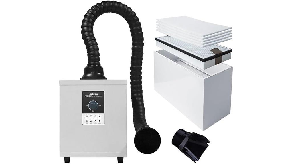 solder fume hepa filter