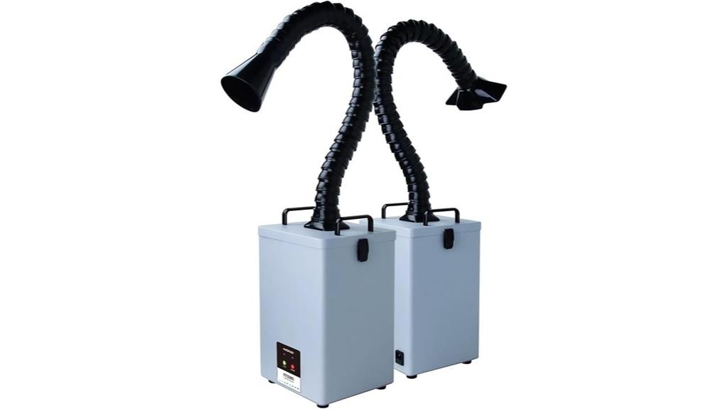 soldering fumes hepa filtration