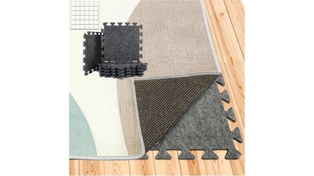 soundproof rug pad set
