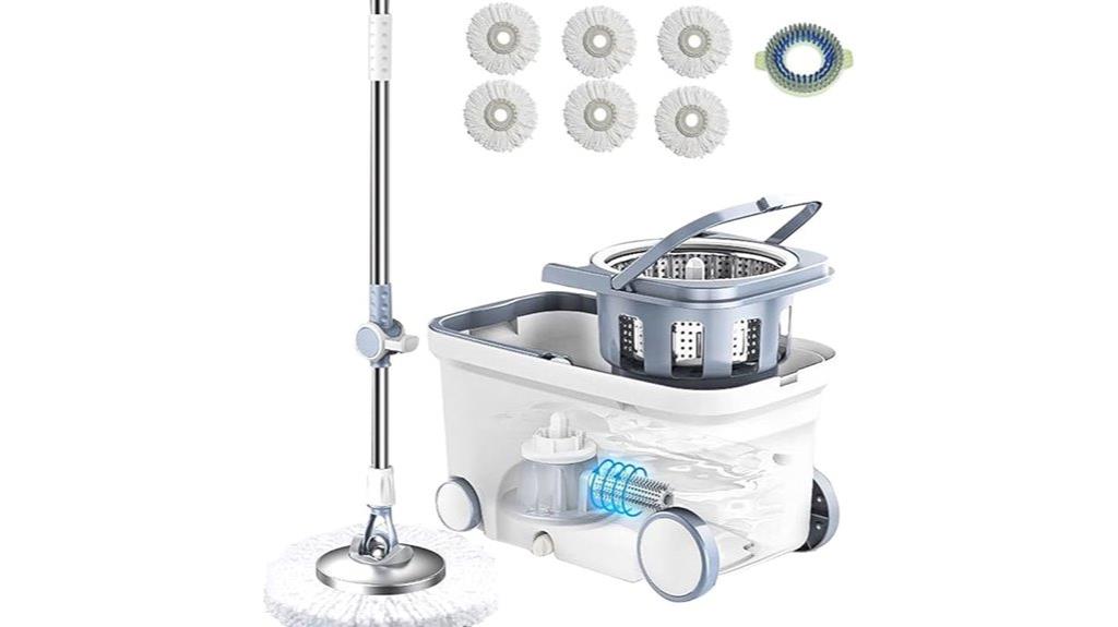 spin mop with refill