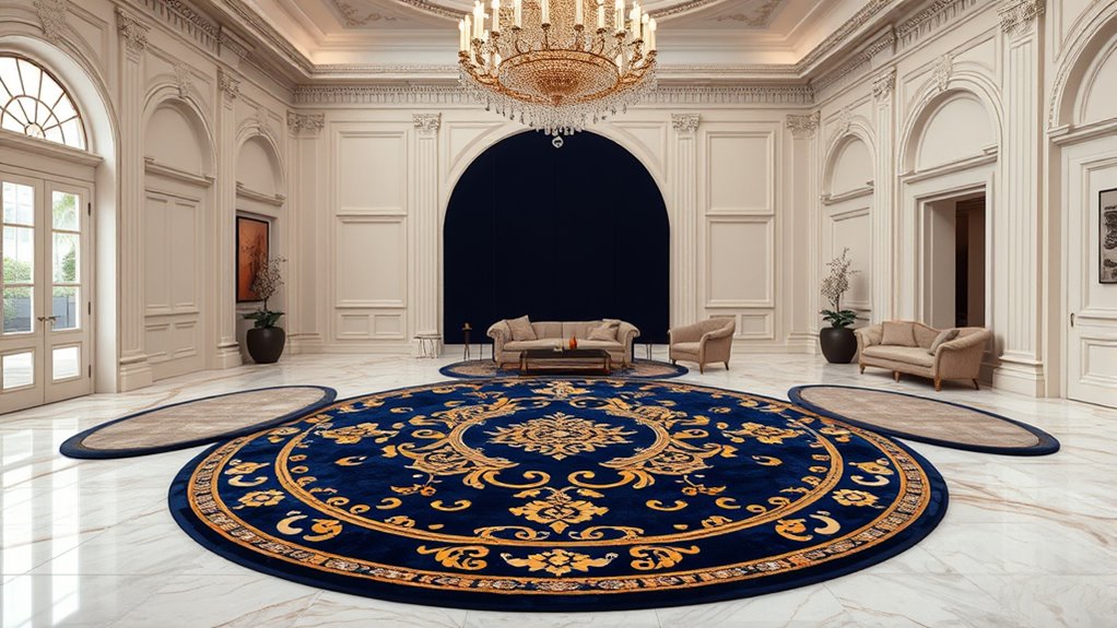 strategic rug placement tips