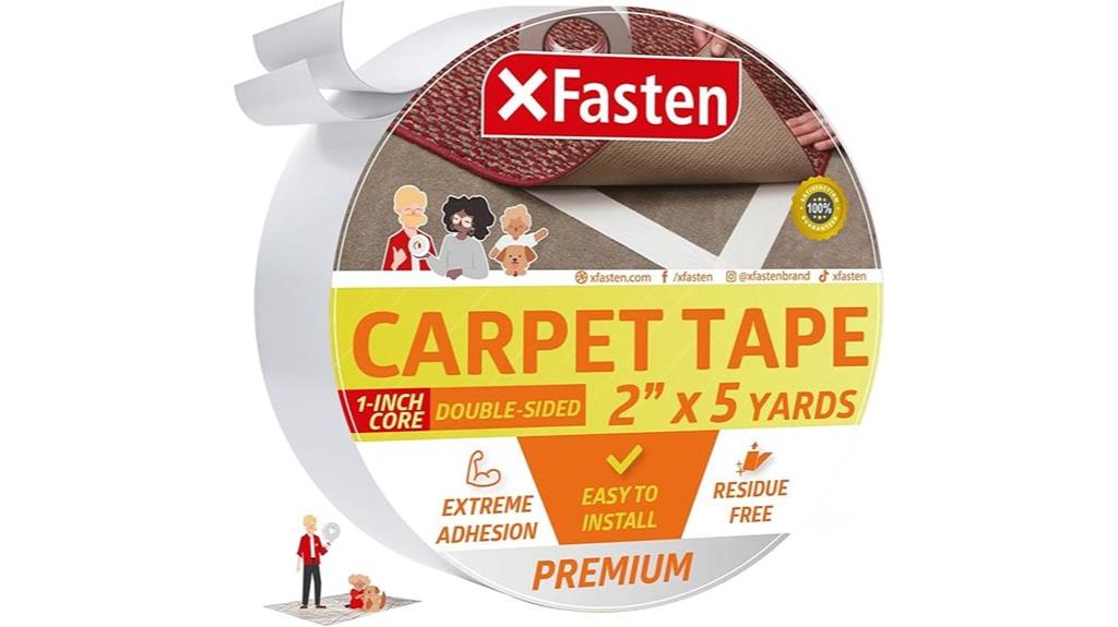 strong adhesive rug tape
