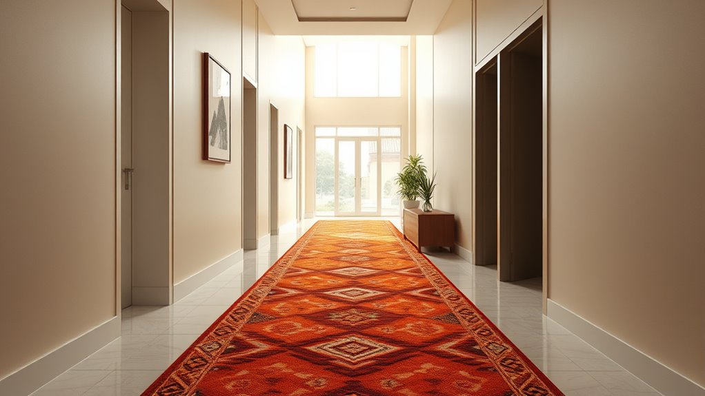 stylish durable stain resistant runner