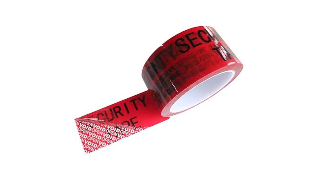 tamper evident packing tape