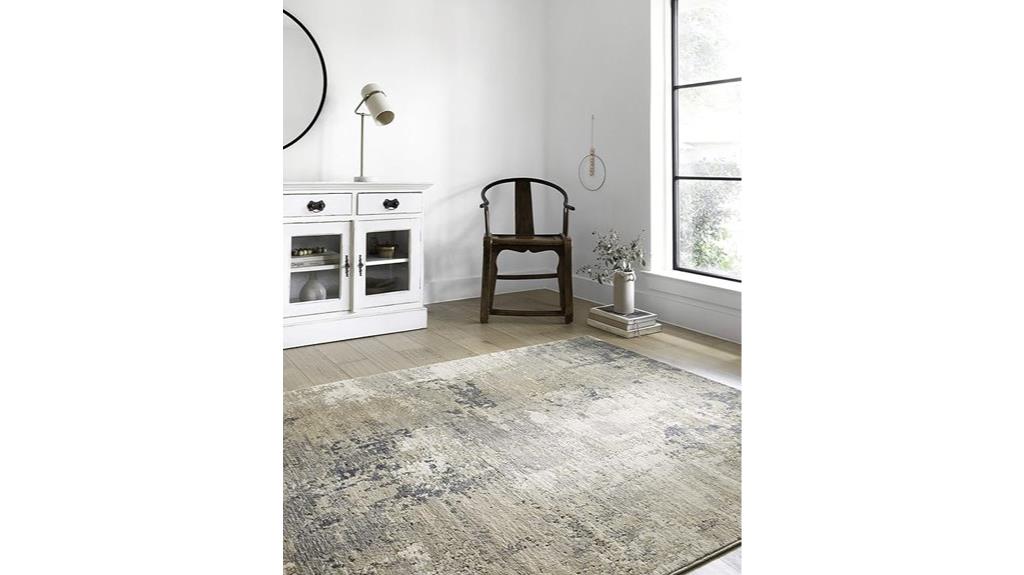 teagan sand mist rug