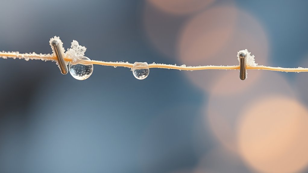 temperature impacts silk bonds