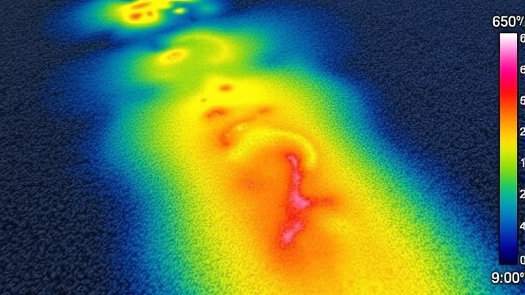 thermal imaging moisture detection