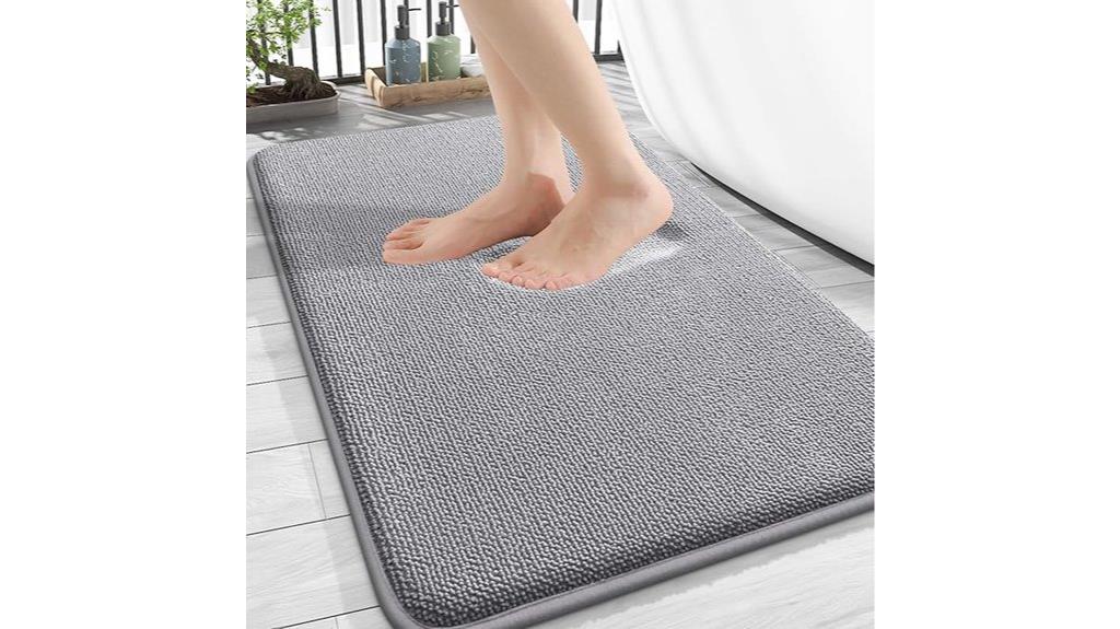 thick memory foam rug