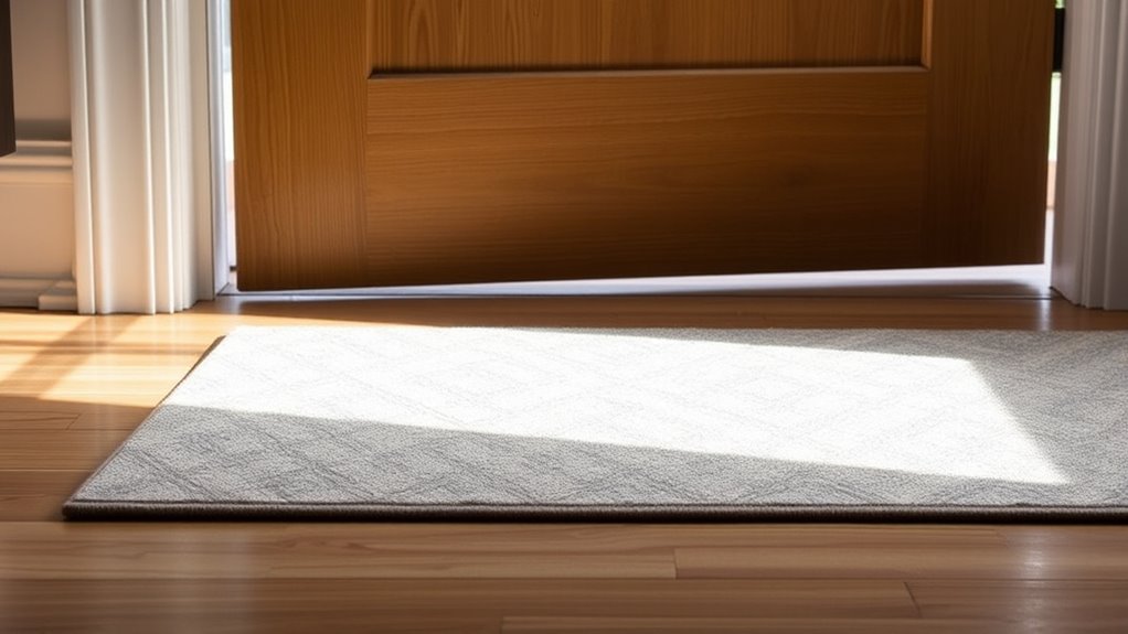 thin rugs for doors