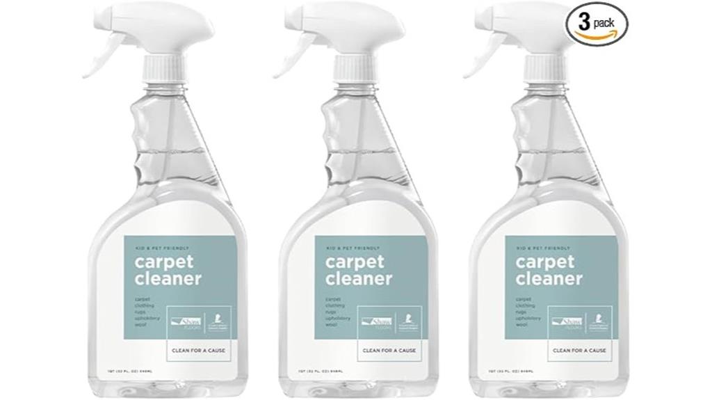 three pack shaw carpet cleaners