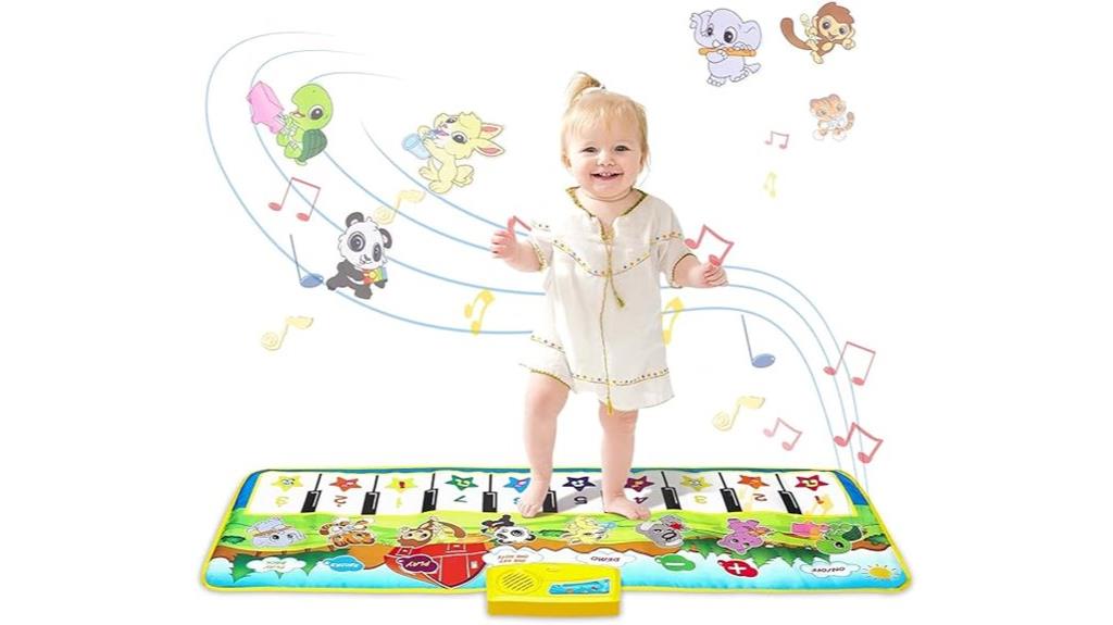 toddler piano touch mat