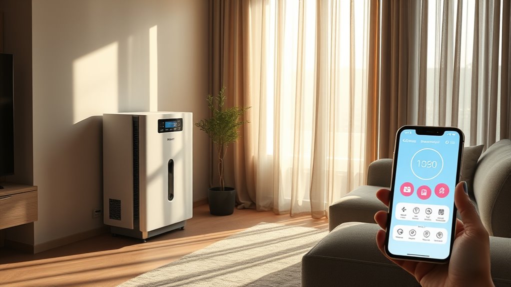 top app controlled dehumidifiers