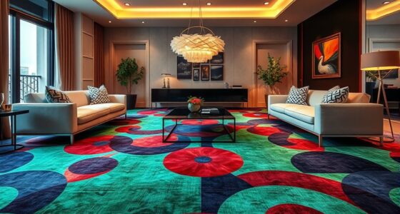 top art inspired carpet designs