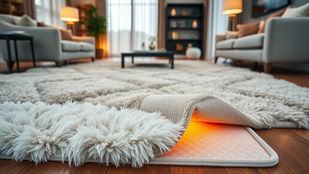 top fire resistant rug pads