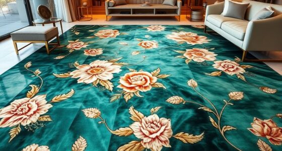 top glossy silk rug picks