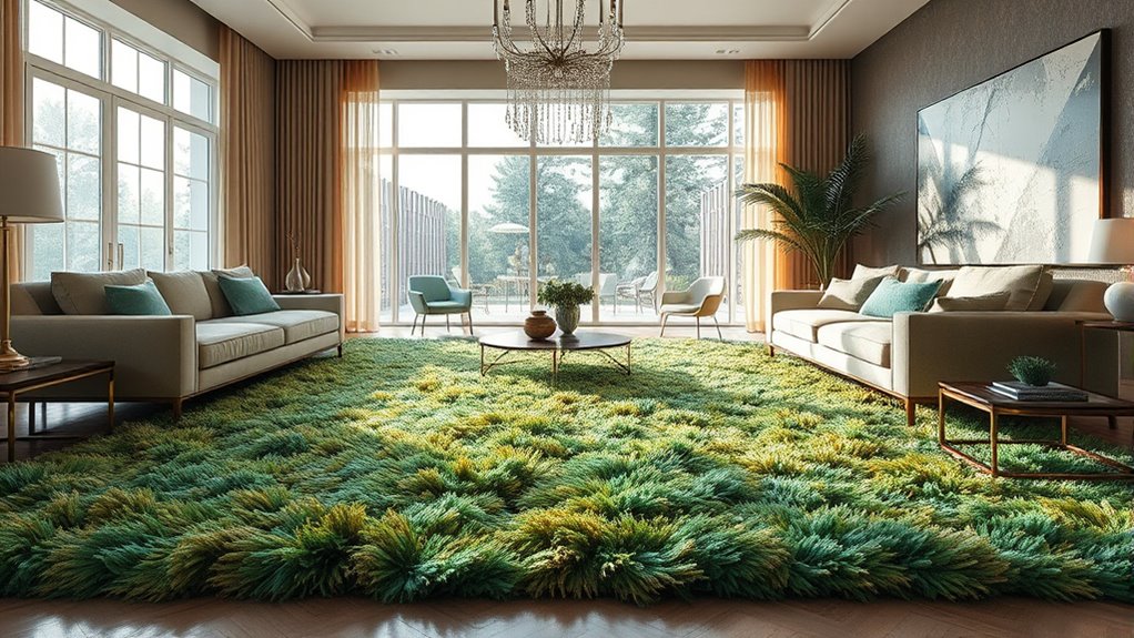 top hand spun silk rugs