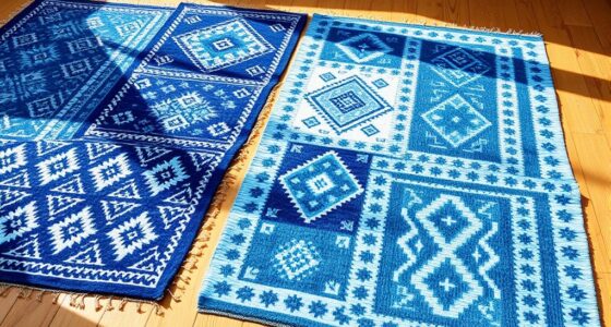 top indigo kilim rugs