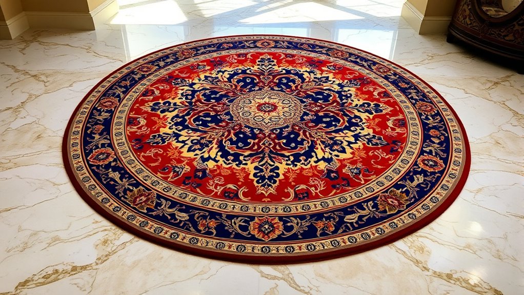 top kashan medallion rugs