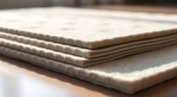 top moisture barrier radiant floor pads