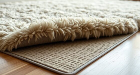 top non slip wool rug pads