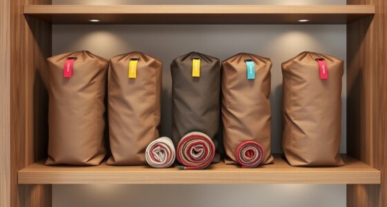 top rollable rug storage options