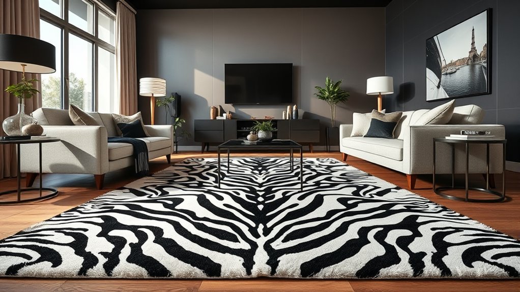top zebra rug designs