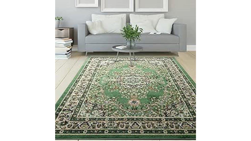 traditional medallion indoor rug