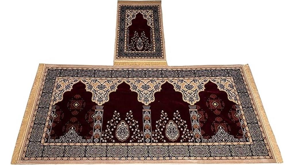 turkish prayer rug set