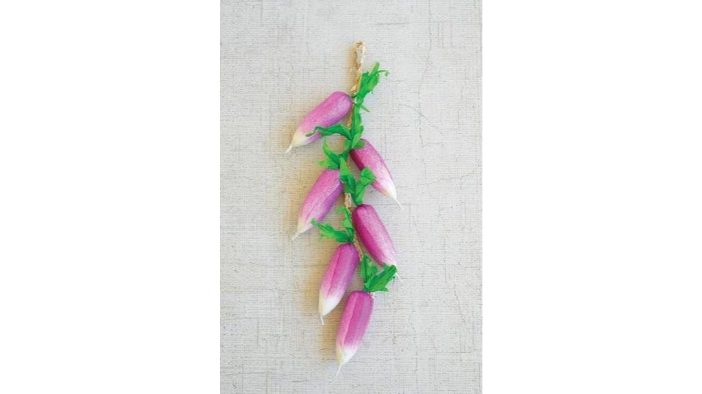 unique first edition radish decor