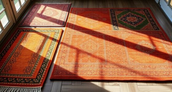 unique hand dyed vegetable carpets