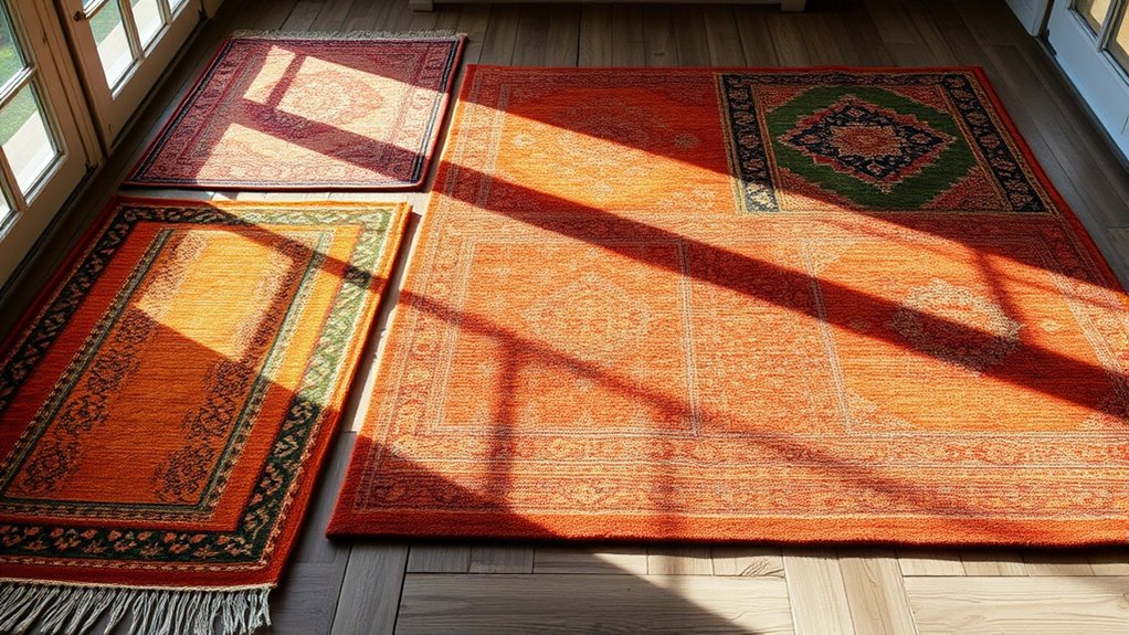 unique hand dyed vegetable carpets