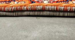 use rug tent for moisture