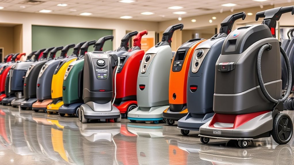 value focused cleaning machine choices