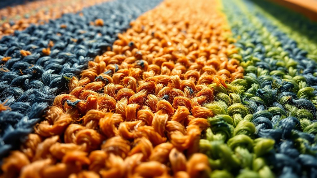 vegetable dyed carpets resist fading