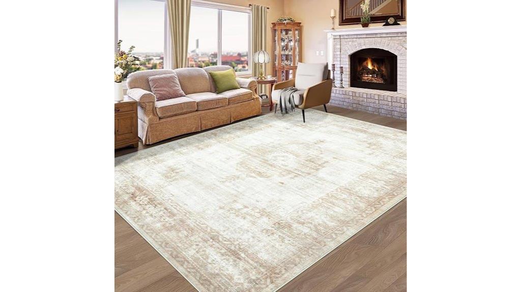 vintage 8x10 boho rug