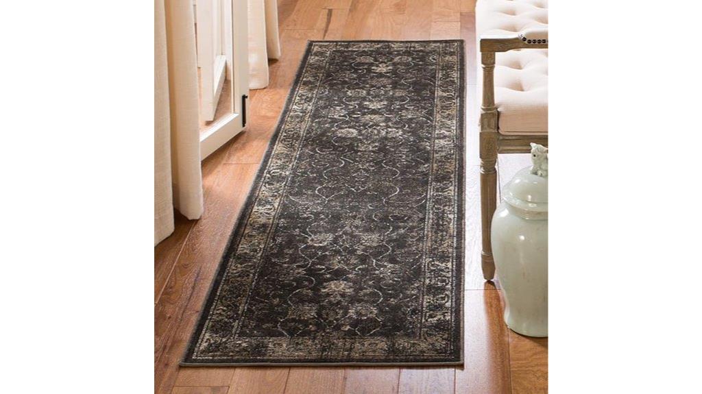 vintage anthracite runner