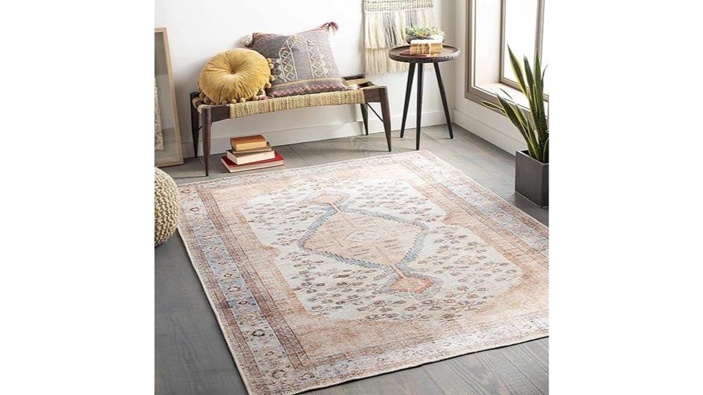 vintage boho distressed rug