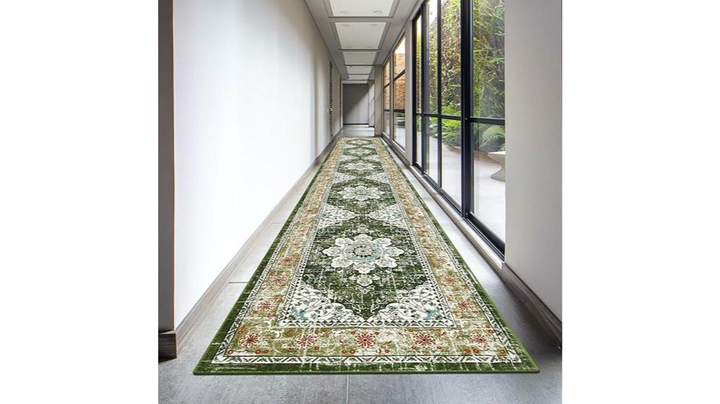 vintage hallway runner rug