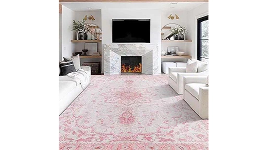 vintage honeycomb rug